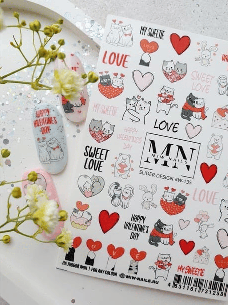 Mia ProfessionalStiker çeşitleriStiker MN W-135