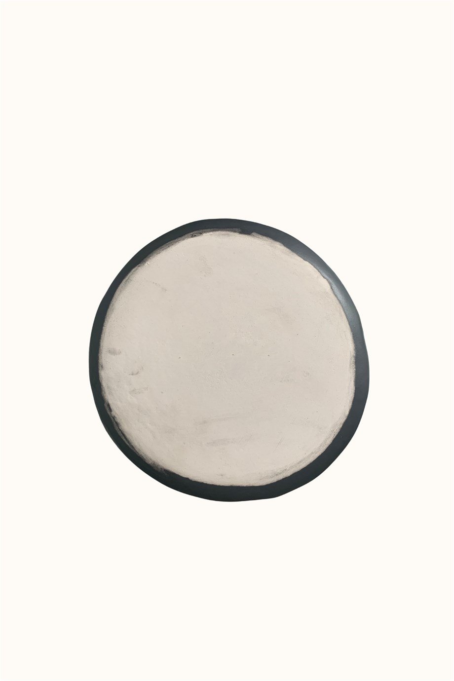Natural Stone Seramik Tabak Antrasit 18 cm