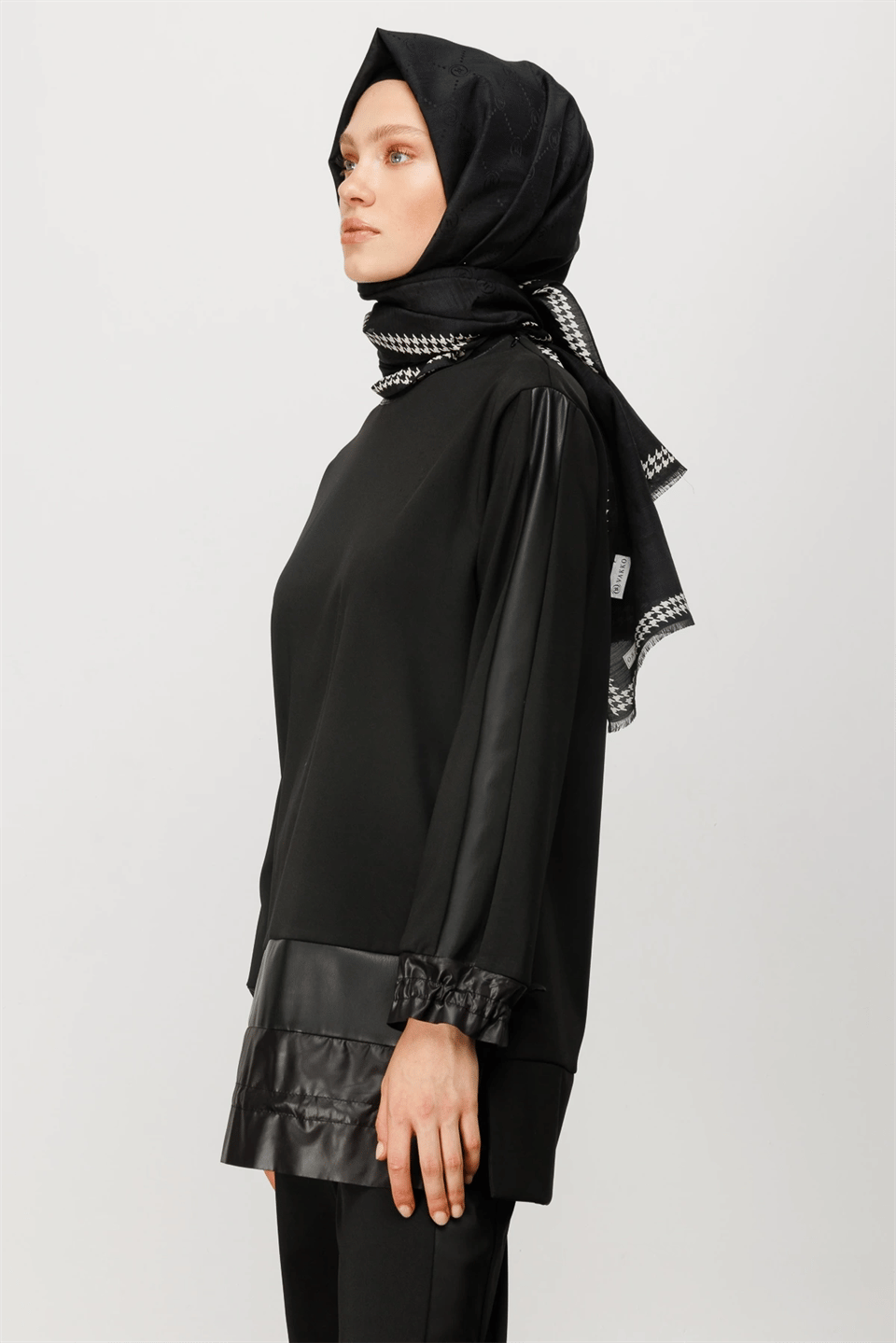 BAMBU SCUBA KUMAŞ İKİLİ TAKIM - SİYAH