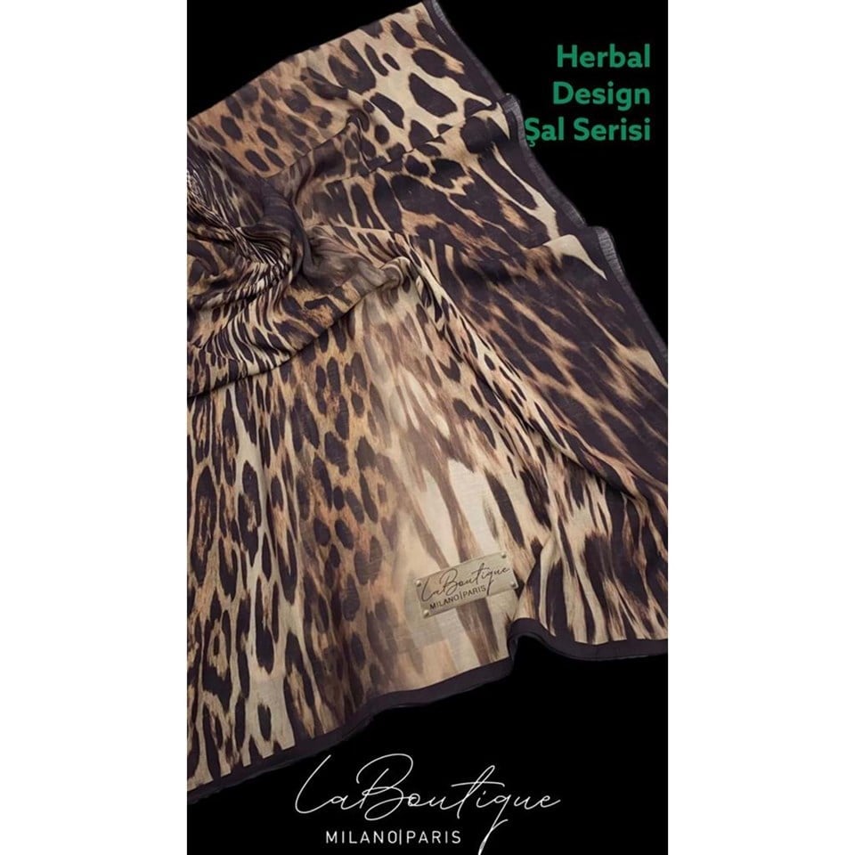 HERBAL BİTKİSEL ŞAL - LEOPAR