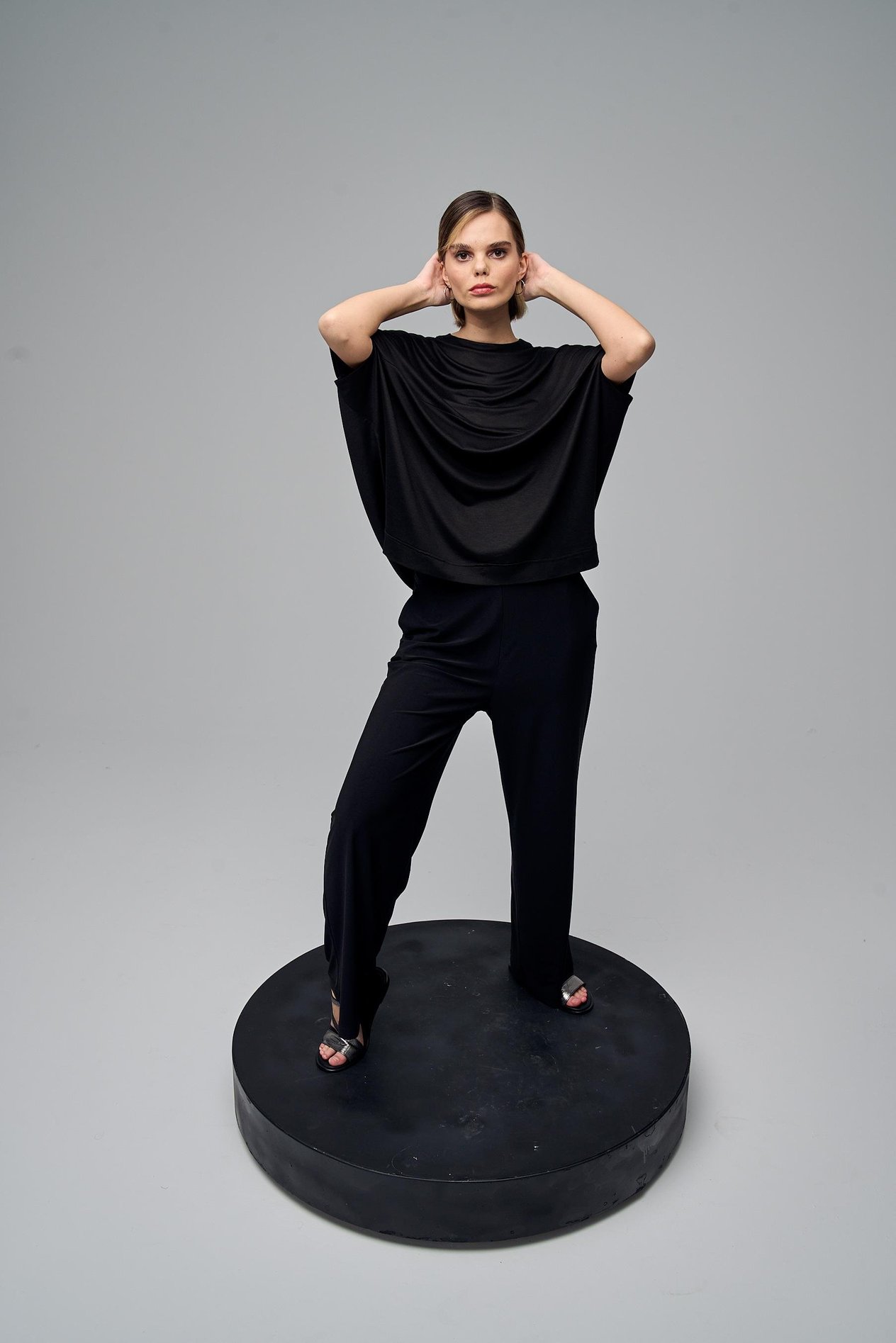 KAHMA 11062 PANTOLON - SİYAH