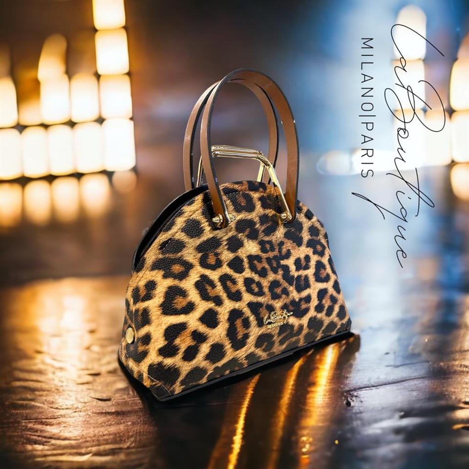 LA BOUTİQUE ÇANTA - 8056/LEOPAR KAHVE