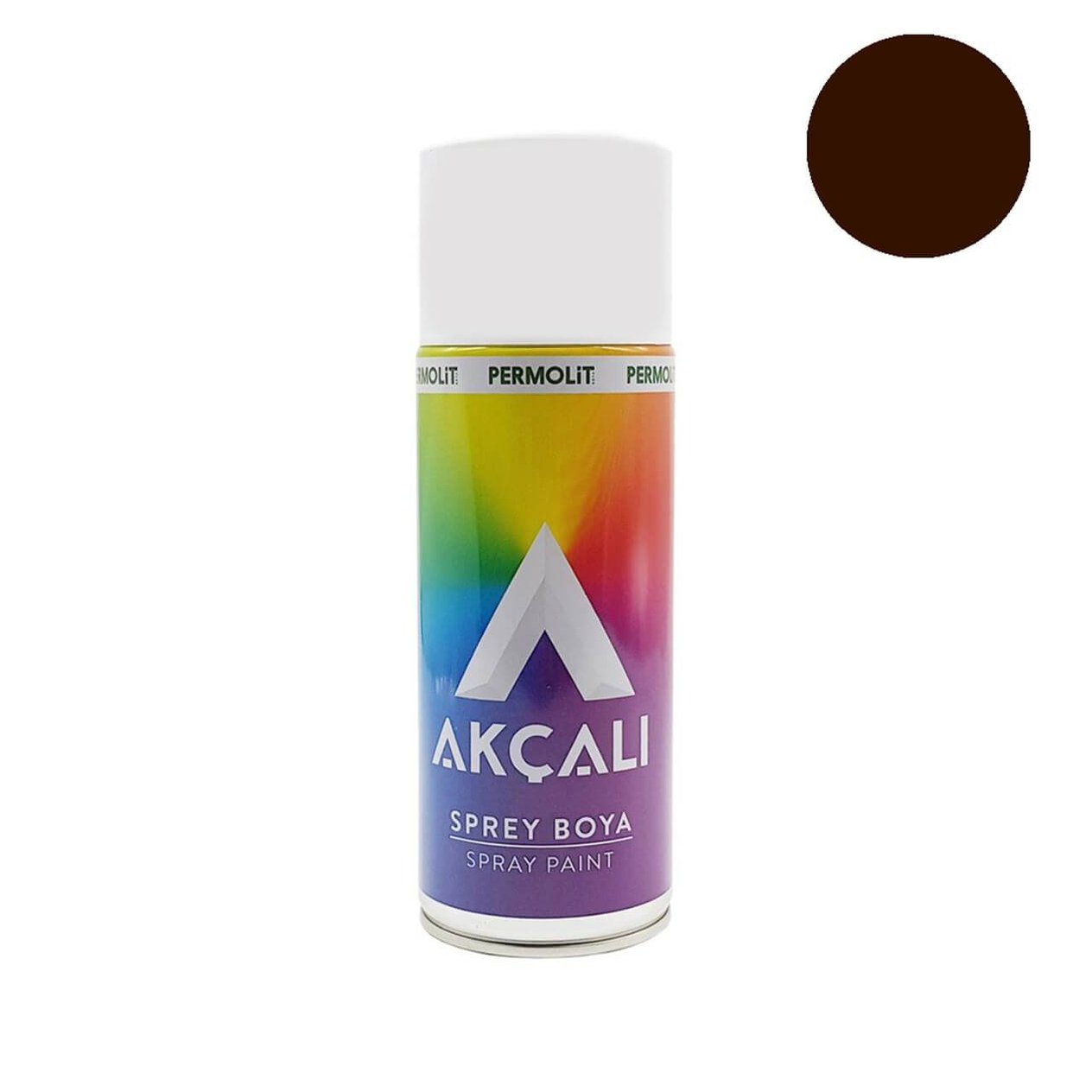 Akçalı Sprey Boya 400ML Kahve-Sprey Boyalar-FLZ03259