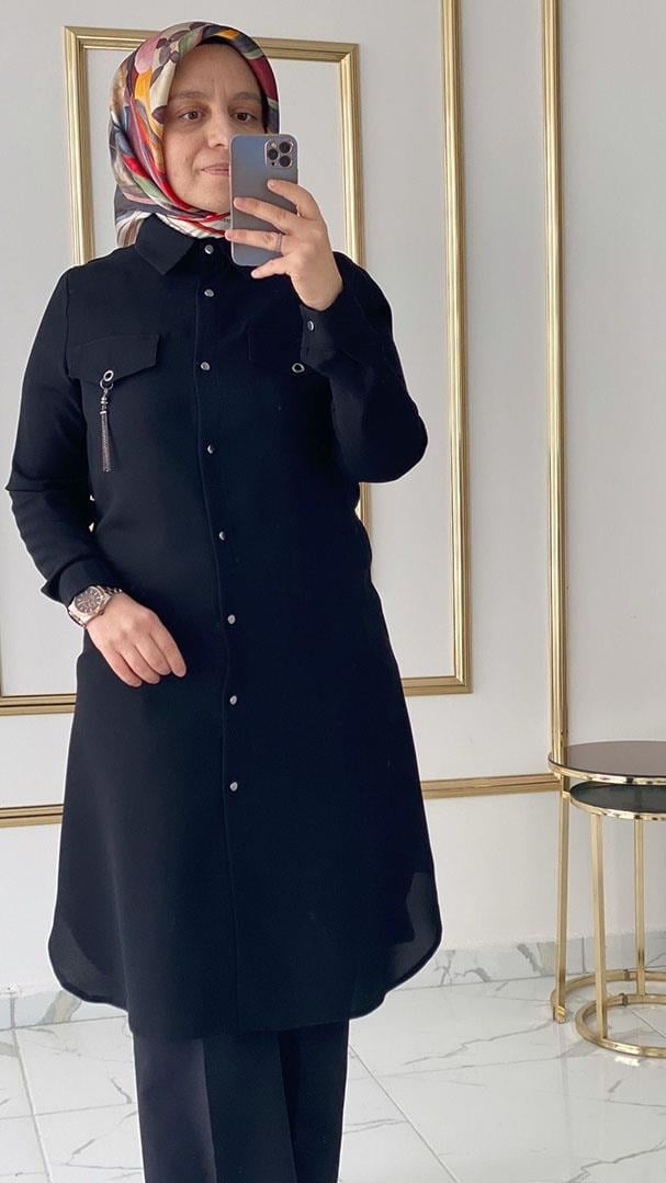 Sade ve Zarif Taba Tunik FRY