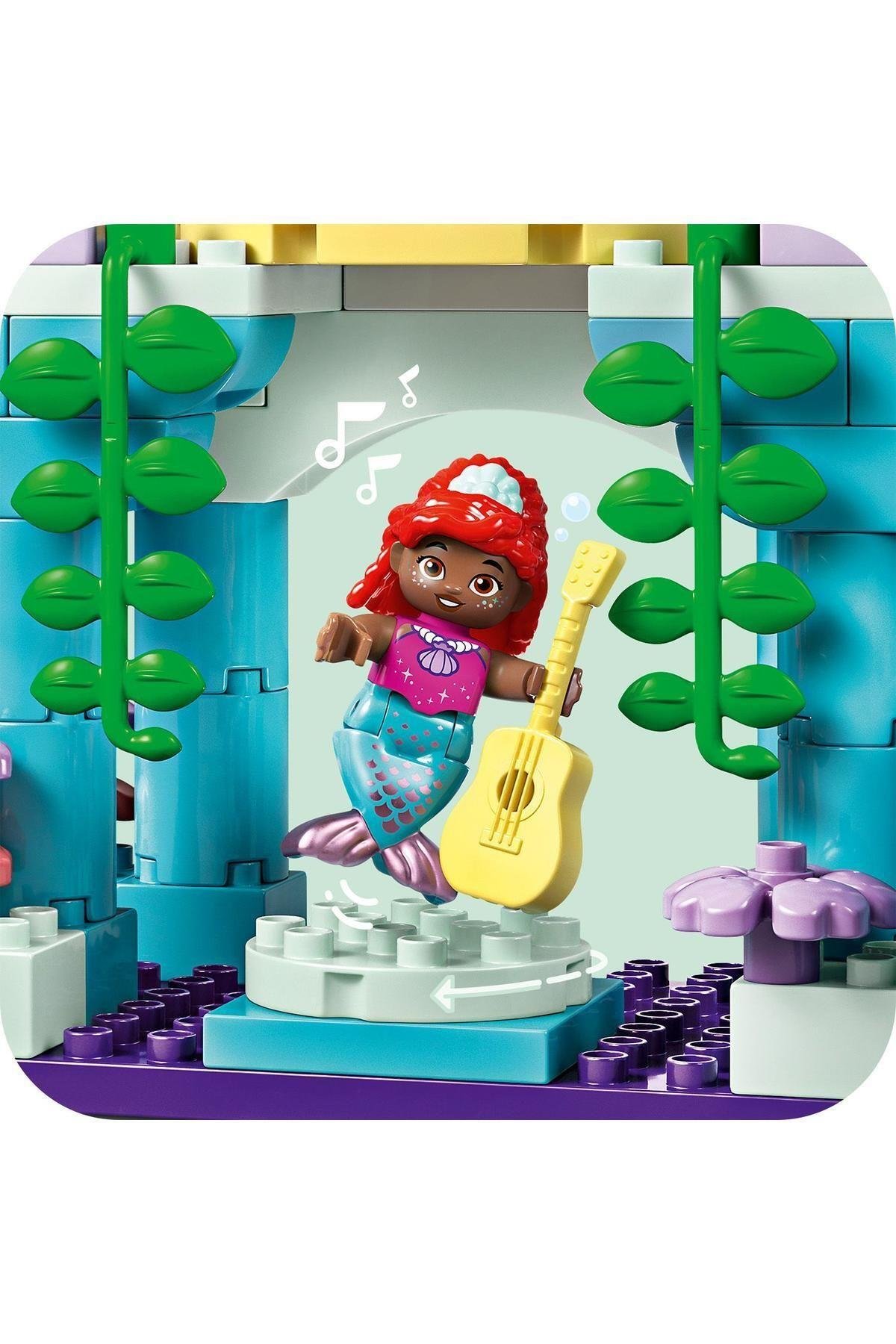 ® DUPLO® | Disney Ariel’in Sihirli Su Altı Sarayı 10435 - Çocuklar için Yapım Seti (116 Parça)-Lego