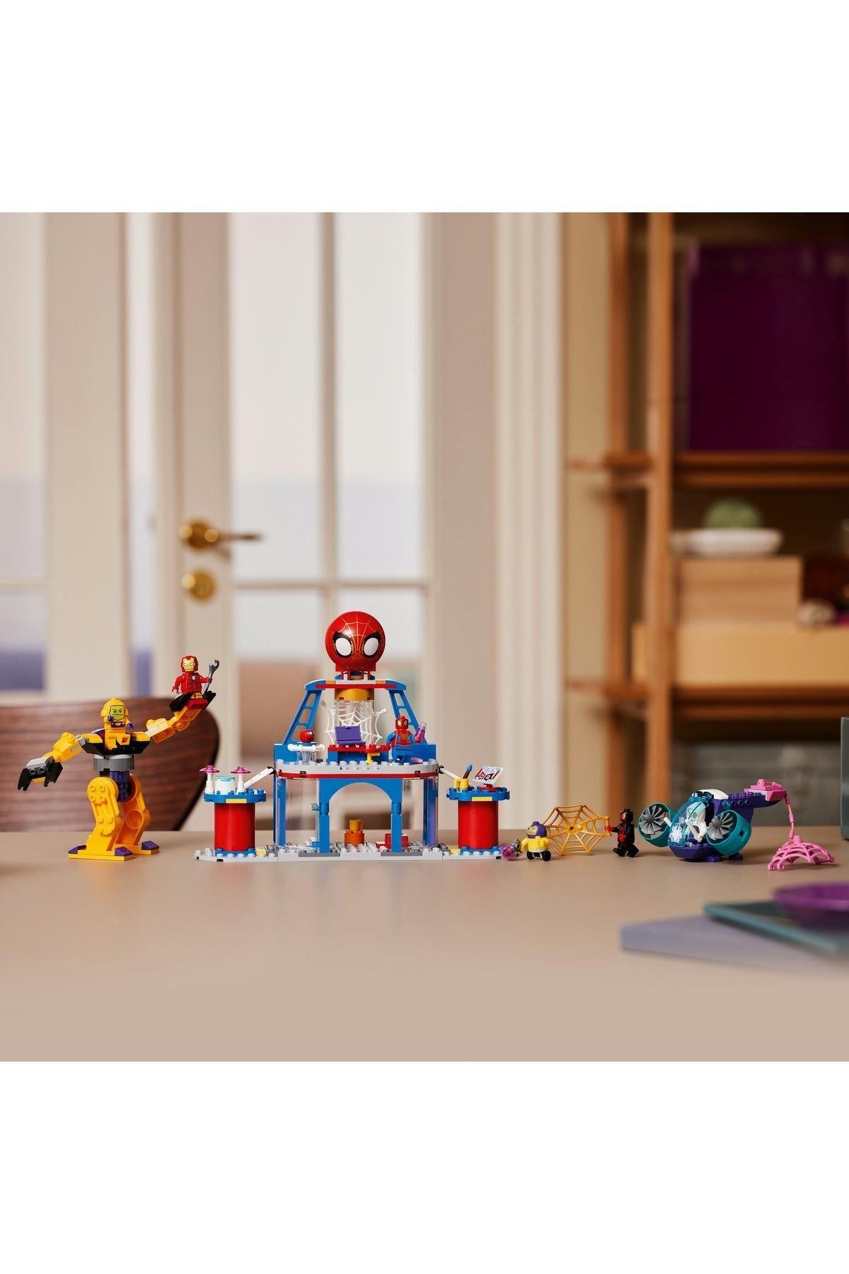 ® Marvel Spidey Takımı Ağ Örücü Karargahı 10794 - 4 Yaş ve Üzeri İçin Yapım Seti (193 Parça)-Lego