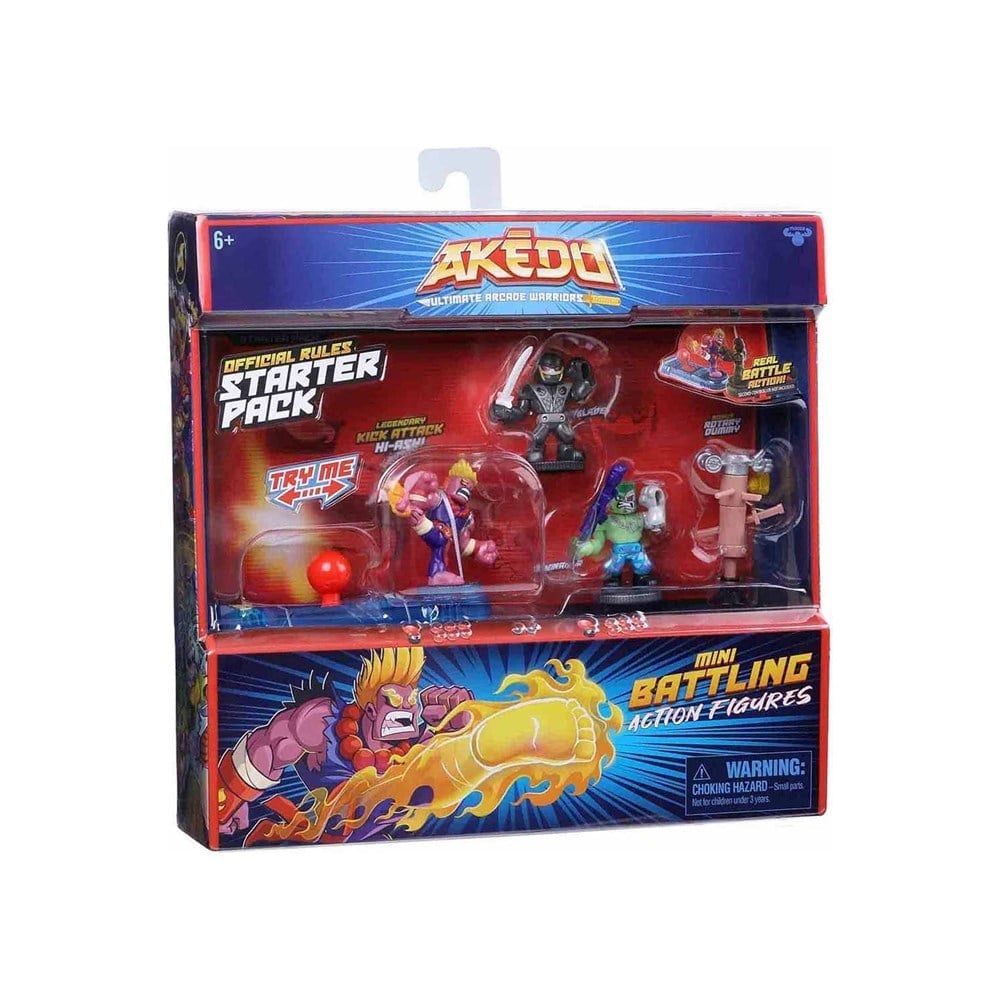 Akedo S1 Delüks Paket Uçan Tekme-Karakter Figür