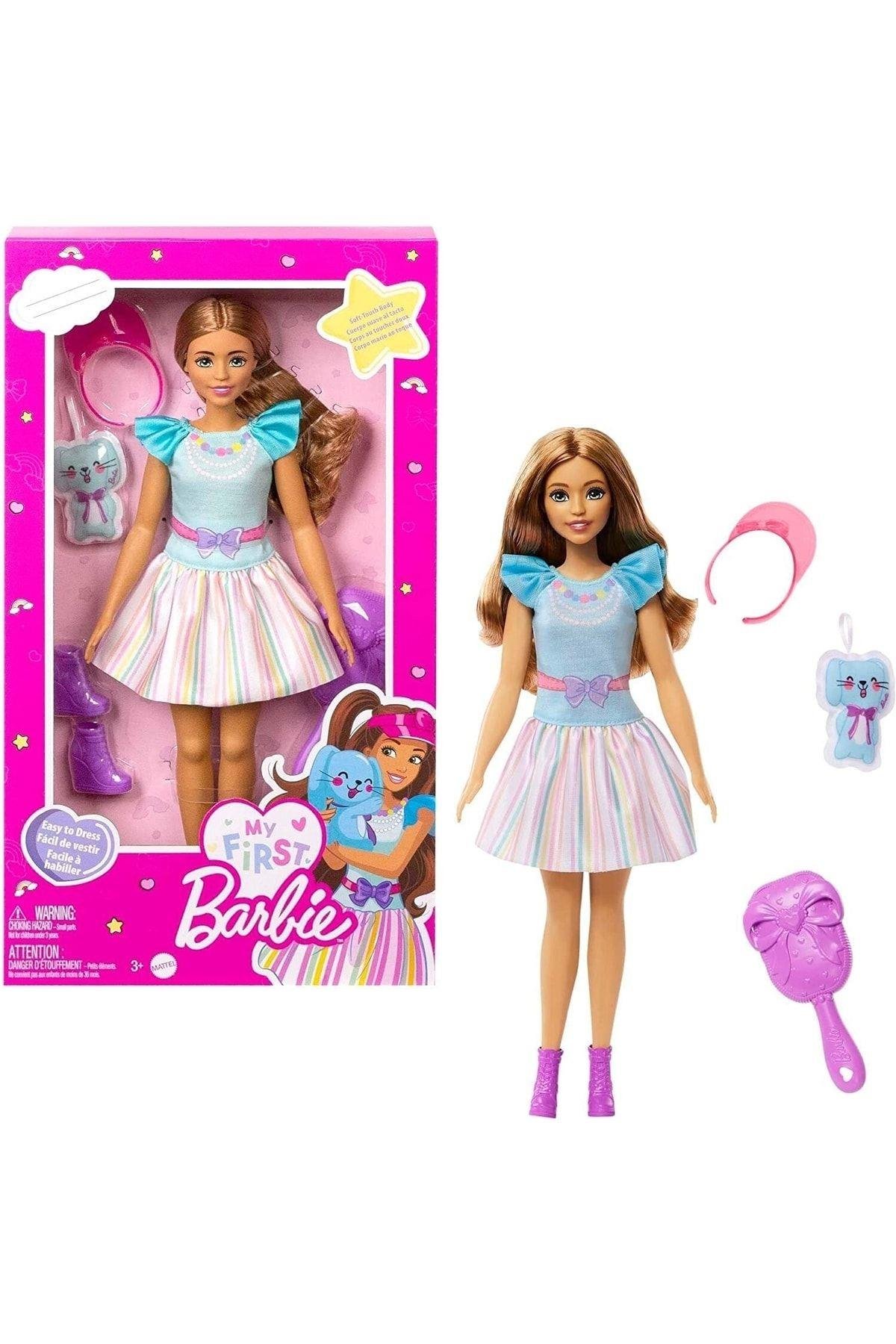 Barbie My First Barbie Ilk Barbie Bebeğim Serisi Bebekleri Teresa HLL21-Oyuncak Bebekler