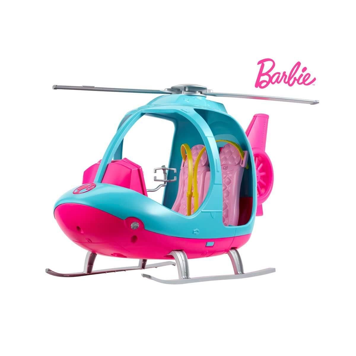 Barbie'nin Pembe Helikopteri FWY29-Oyuncak Bebekler