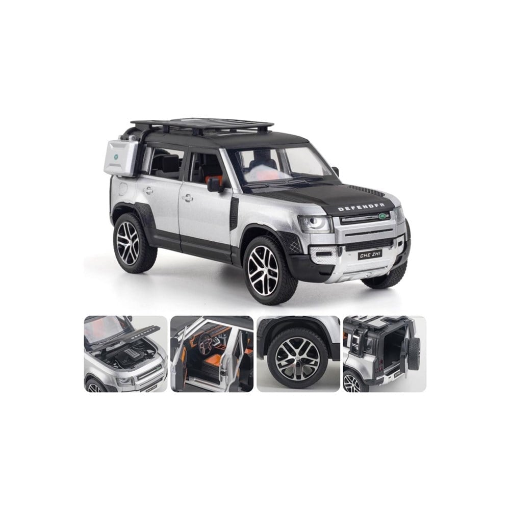 Che Zhi 1:24 Işıklı Sesli Çekbırak Model Araba CZ132-Oyuncak Arabalar ve Kamyonlar