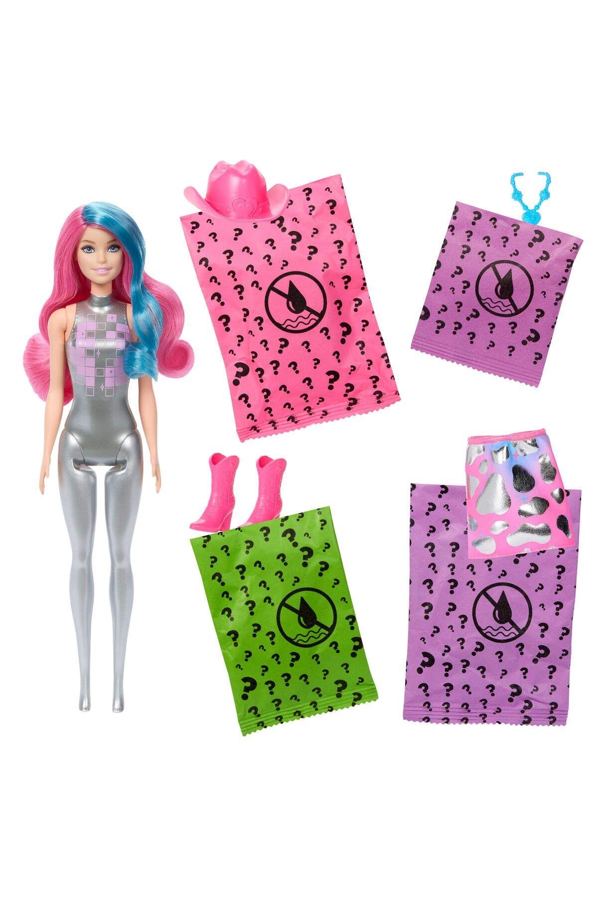 Color Reveal™ - Renk Değiştiren Sürpriz Barbie Disco Star Serisi | JCP01-Oyuncak Bebekler