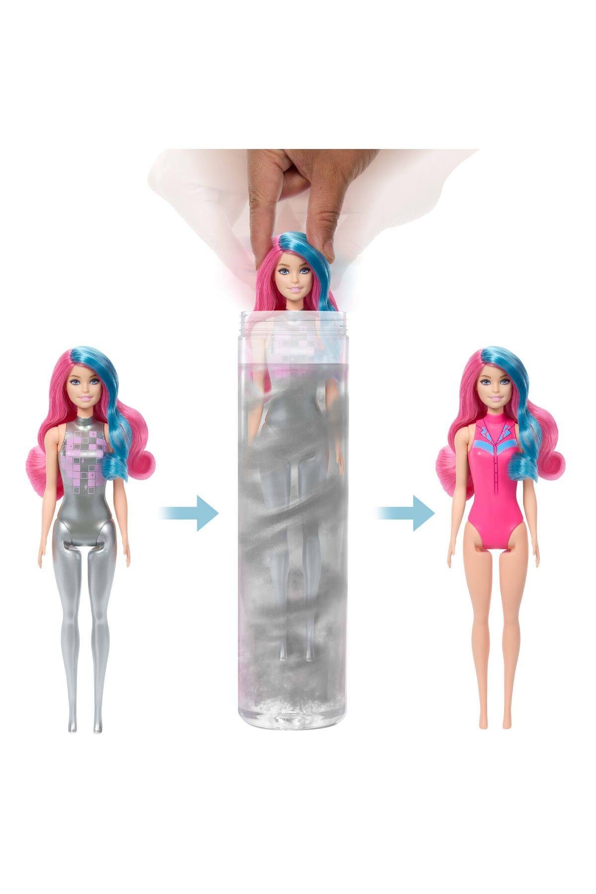 Color Reveal™ - Renk Değiştiren Sürpriz Barbie Disco Star Serisi | JCP01-Oyuncak Bebekler
