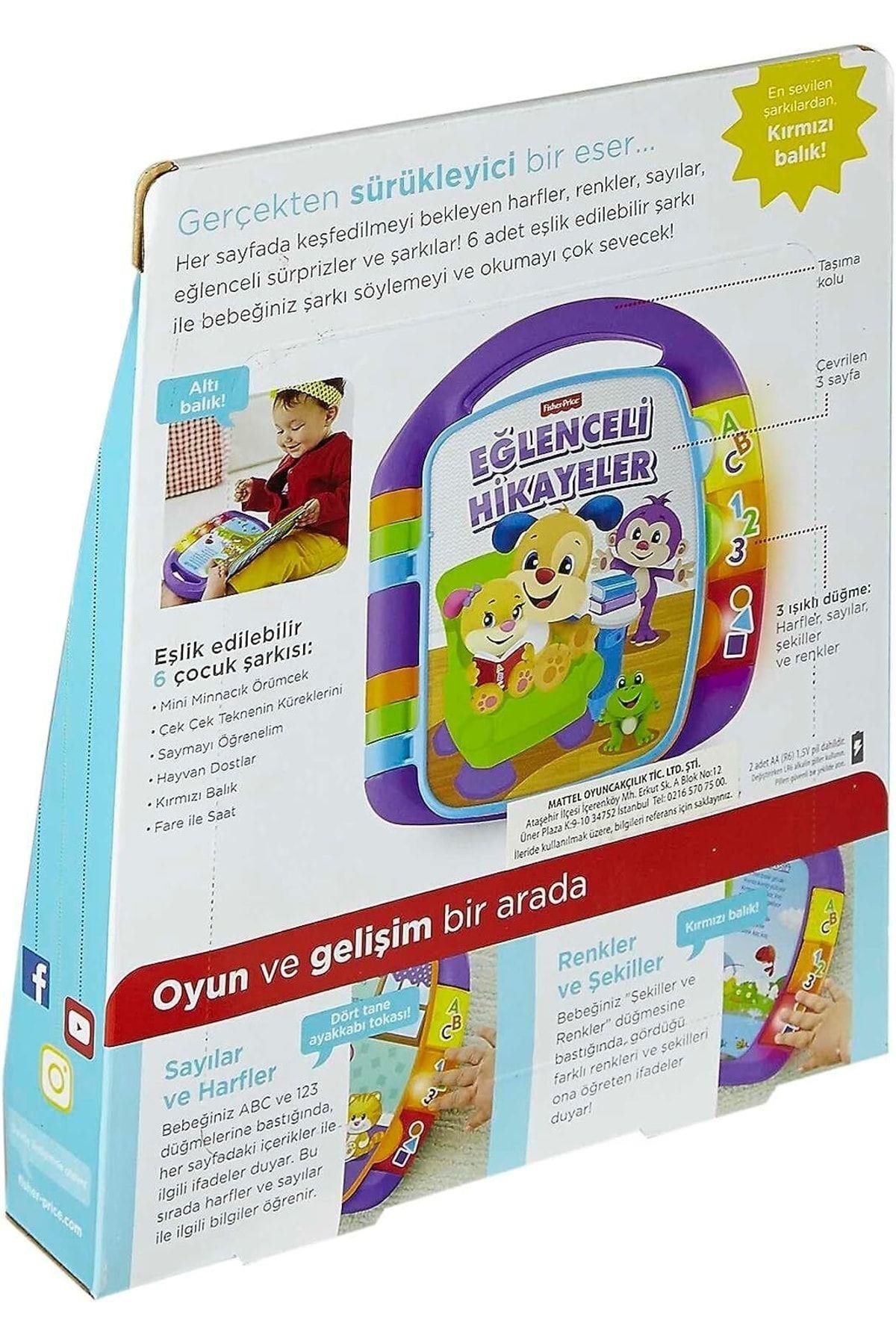 FISHER PRICE Eğitici Hikaye Kitabı-Eğitici Oyuncak
