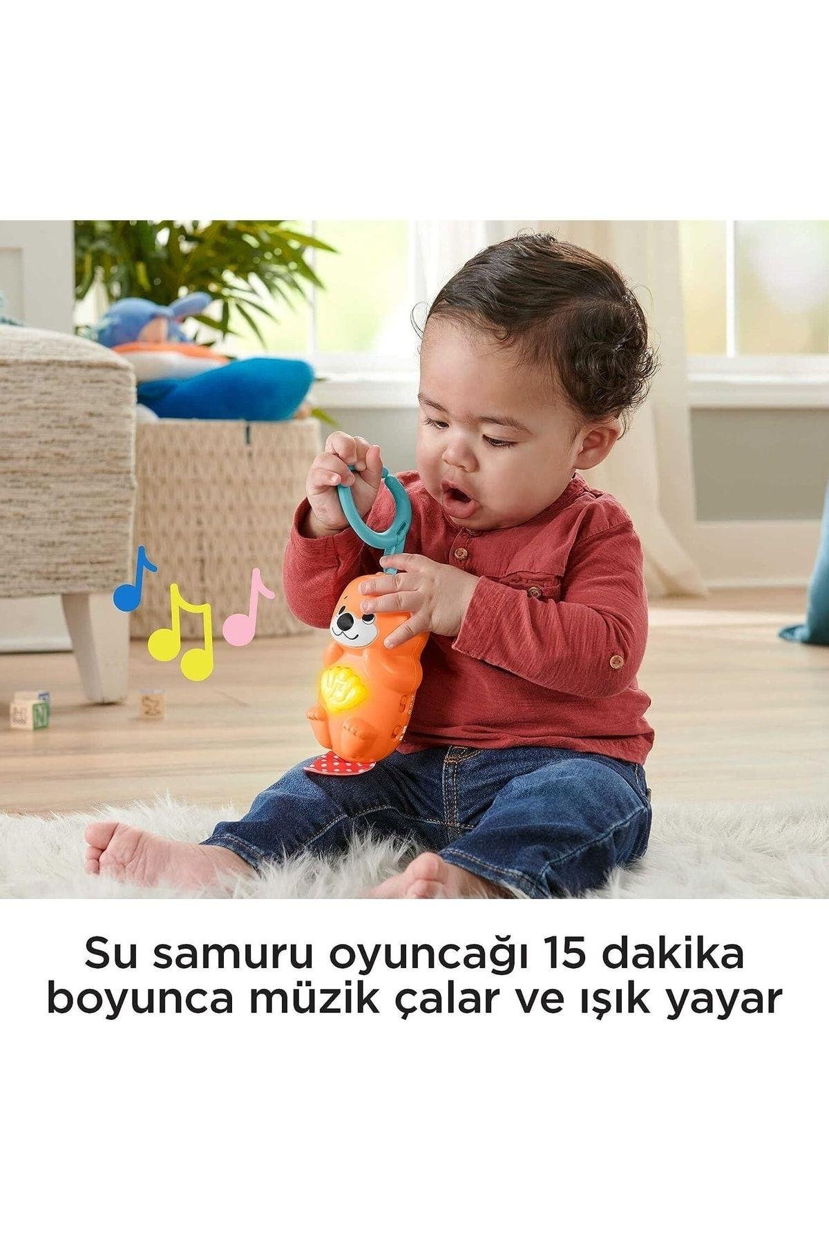 FISHER PRICE Fisher-price, Neşeli Hayvanlar 3ü1 Arada Jimnastik Merkezi Hbp41-Eğitici Oyuncak