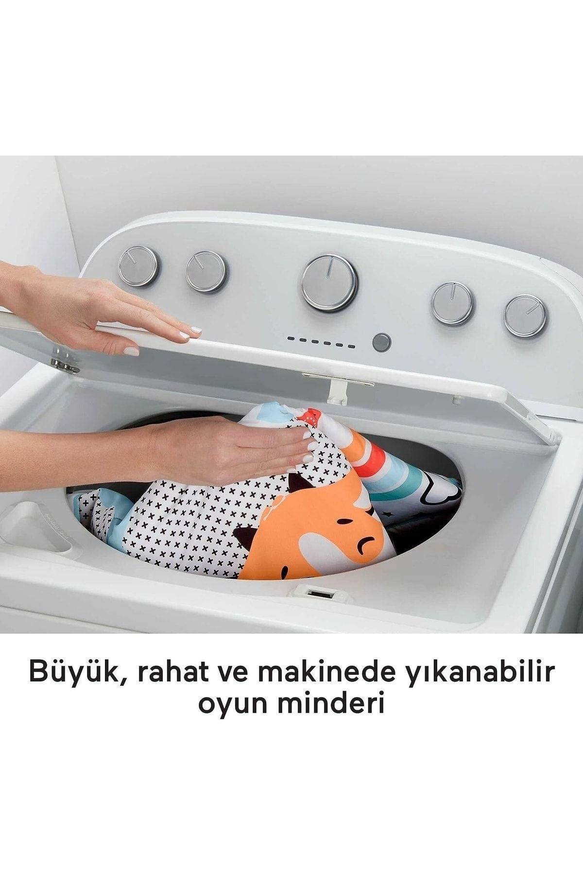 FISHER PRICE Fisher-price, Neşeli Hayvanlar 3ü1 Arada Jimnastik Merkezi Hbp41-Eğitici Oyuncak