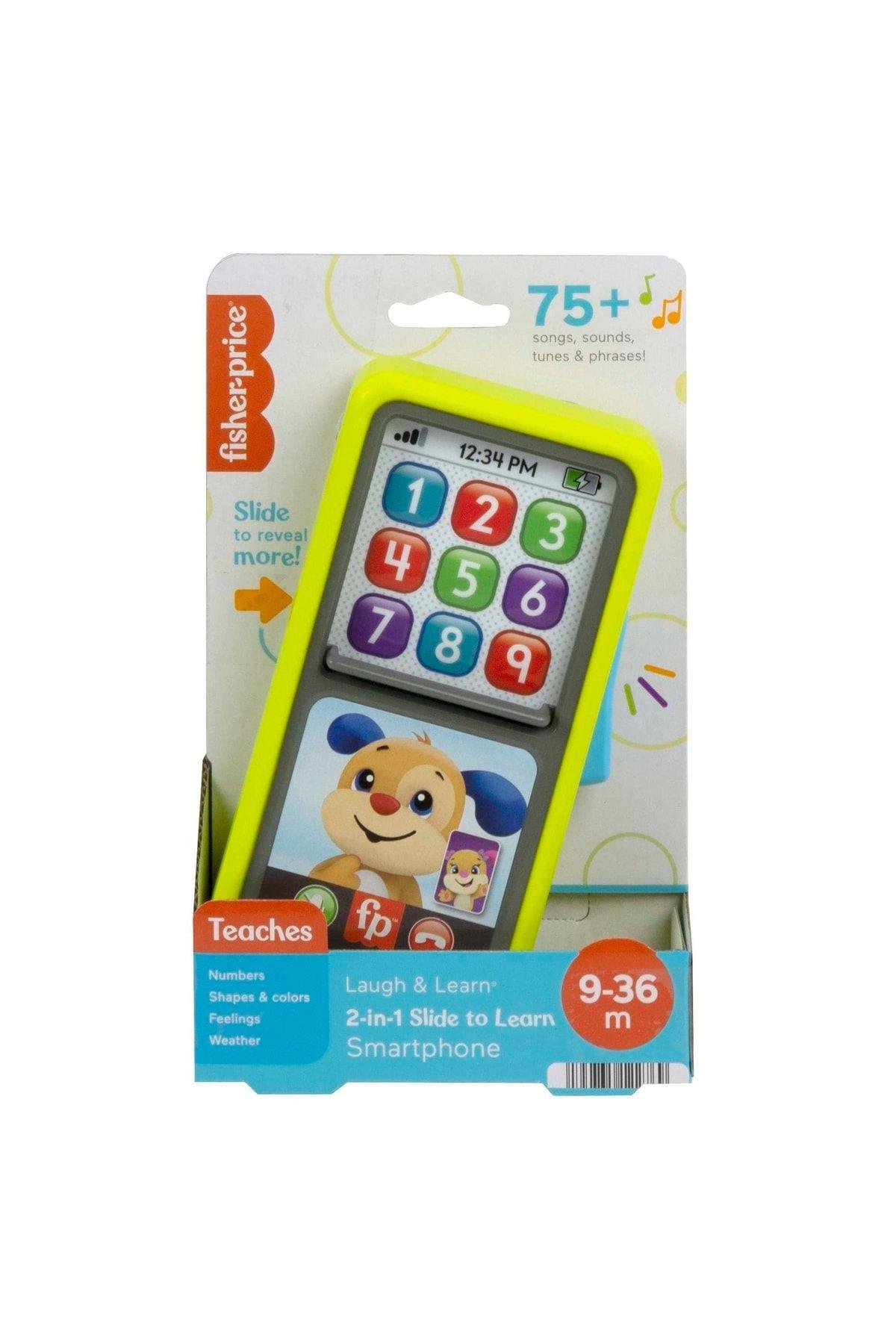 FISHER PRICE Kaydır Ve Öğren Akıllı Telefon-Eğitici Oyuncak
