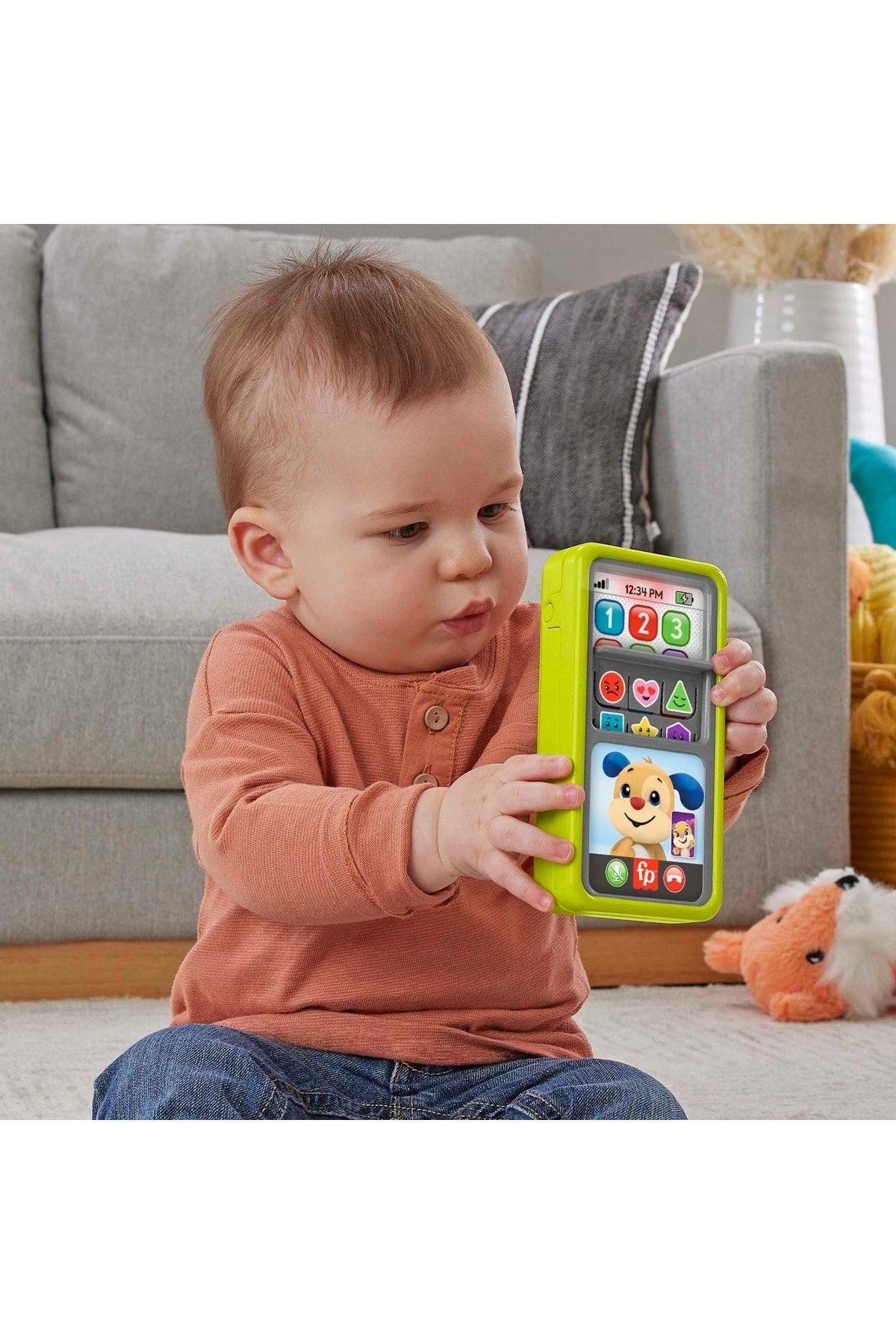 FISHER PRICE Kaydır Ve Öğren Akıllı Telefon-Eğitici Oyuncak