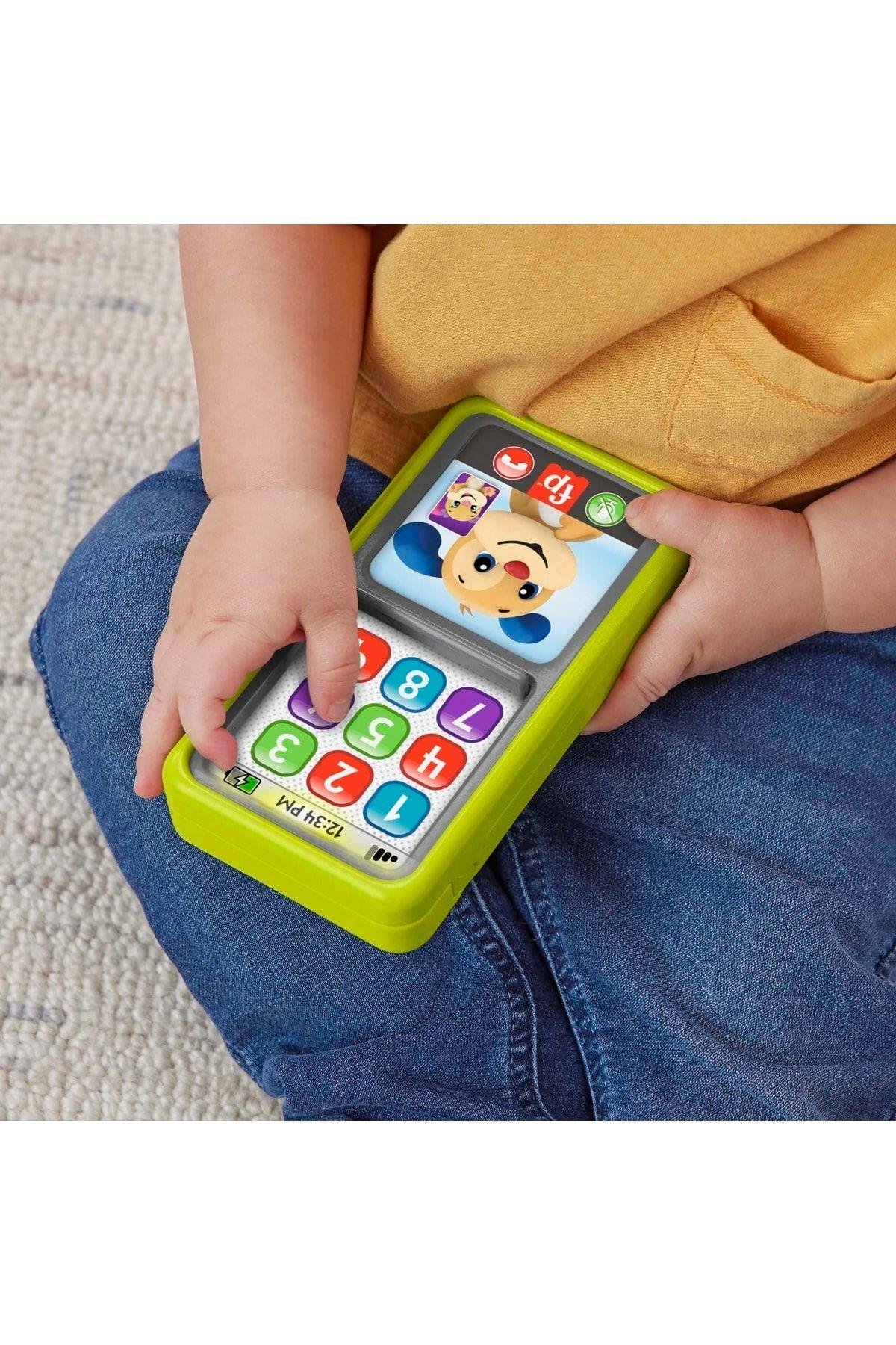 FISHER PRICE Kaydır Ve Öğren Akıllı Telefon-Eğitici Oyuncak