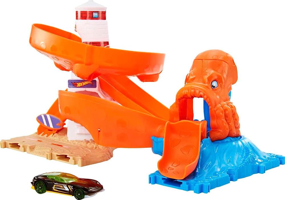 Hot Wheels Düşman Yaratıklar Oyun Seti HDR29-HDR31-Araba Garaj ve Setleri