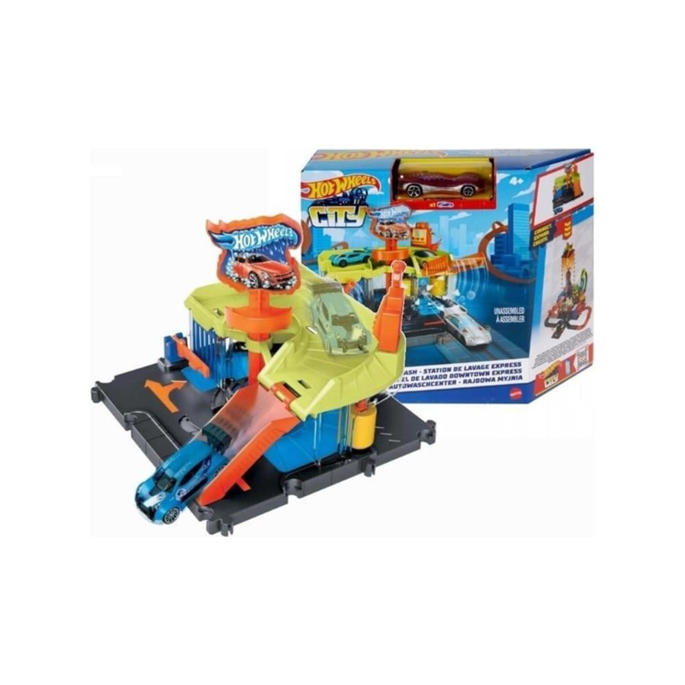 Hot Wheels Şehir Hayatı Serisi HDR24-Araba Garaj ve Setleri