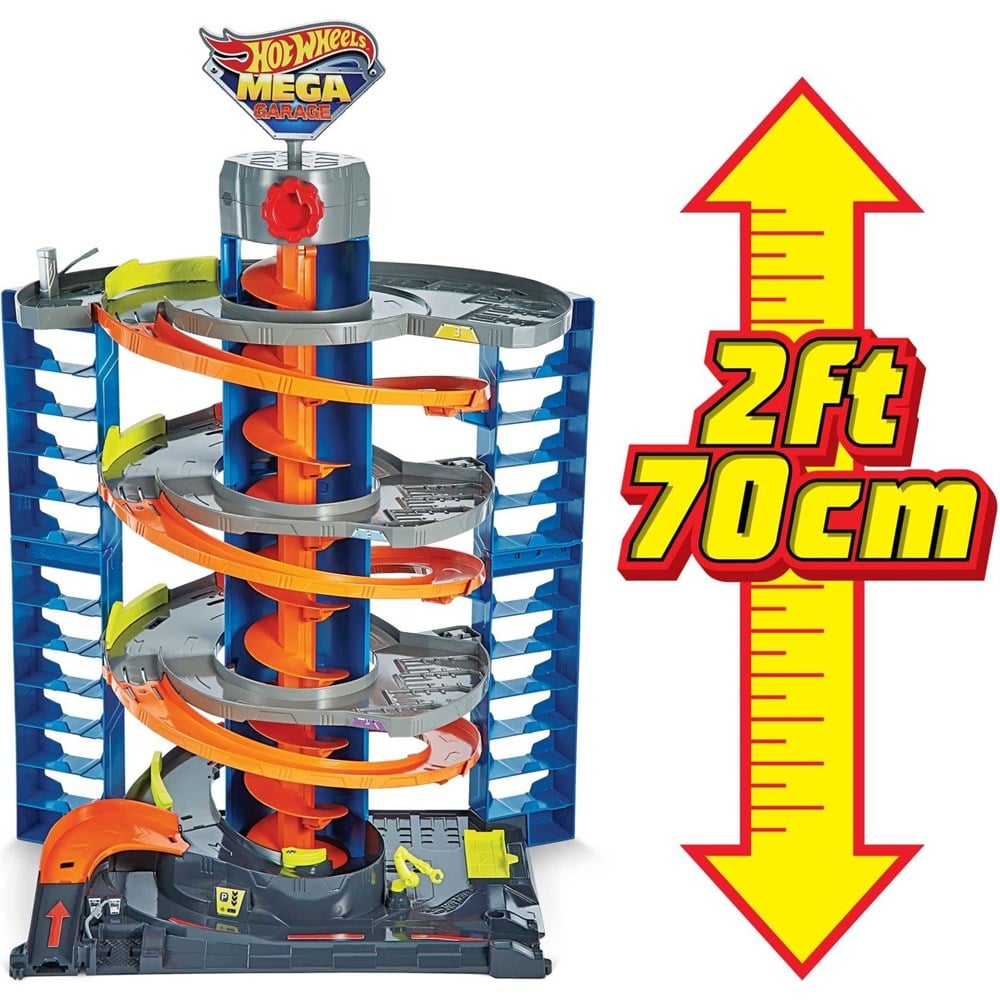 Hotwheels Mega Garaj GTT95-Araba Garaj ve Setleri