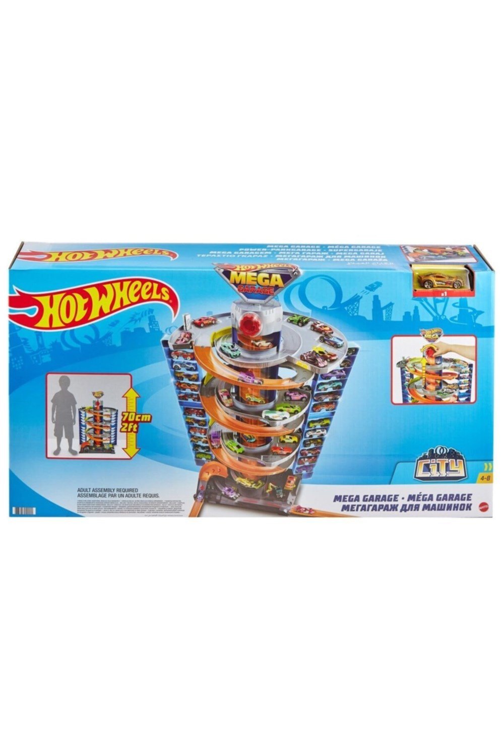Hotwheels Mega Garaj GTT95-Araba Garaj ve Setleri
