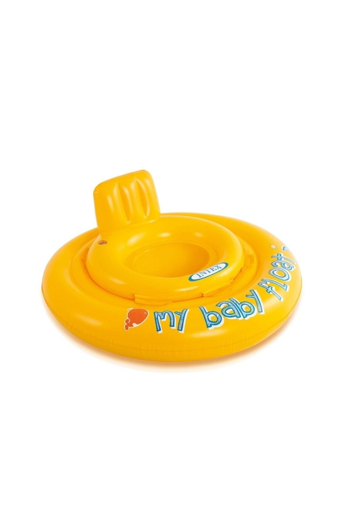 Intex Sarı Bebe Flatörü 70 Cm |6-12ay|-Deniz ve Havuz Ürünleri