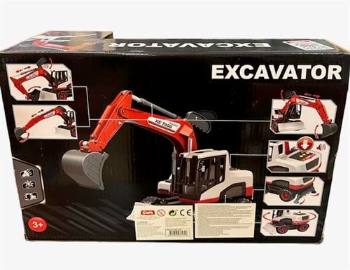 Işıklı ve Sesli Ekskavatör CTOY-666-60P-Maket Araçlar