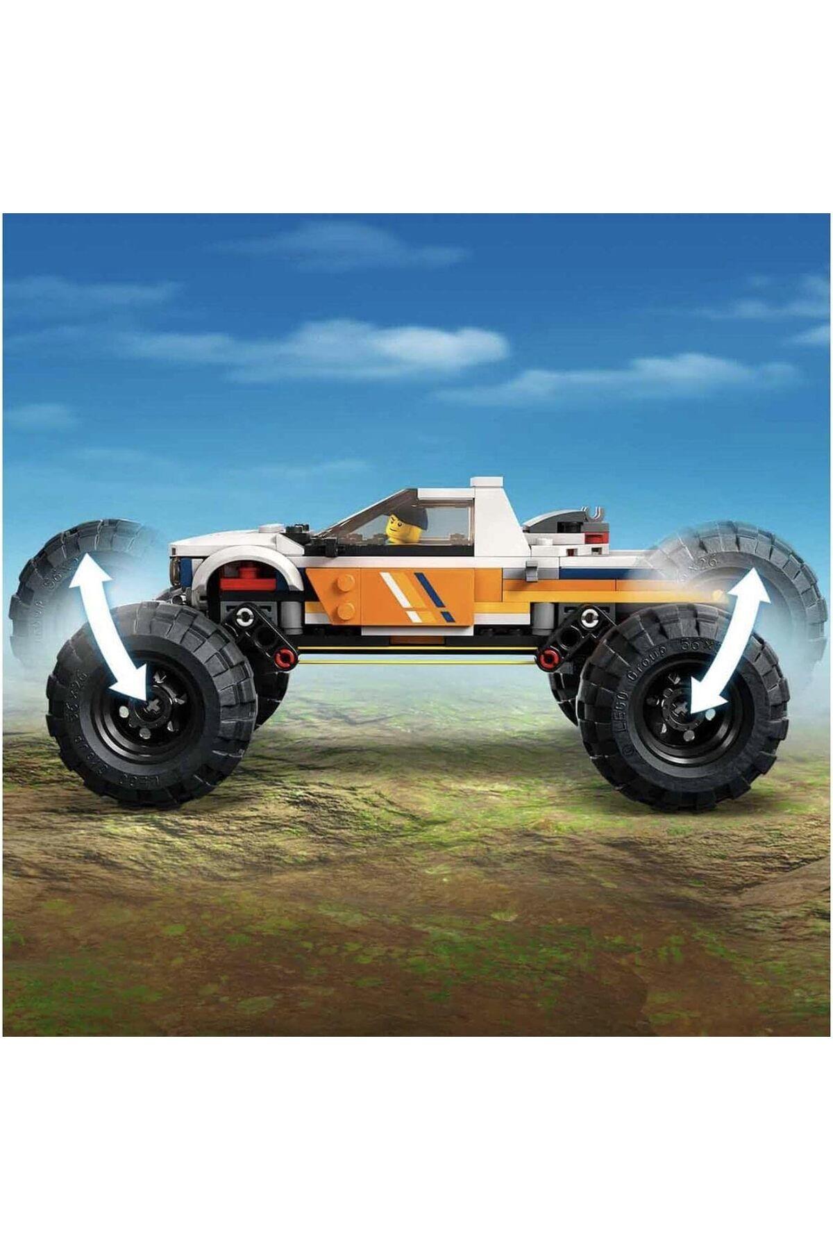 LEGO ® City 4x4 Arazi Aracı Maceraları 60387 - 6 Yaş ve Üzeri Çocuklar için Yapım Seti (252 Parça)-Lego