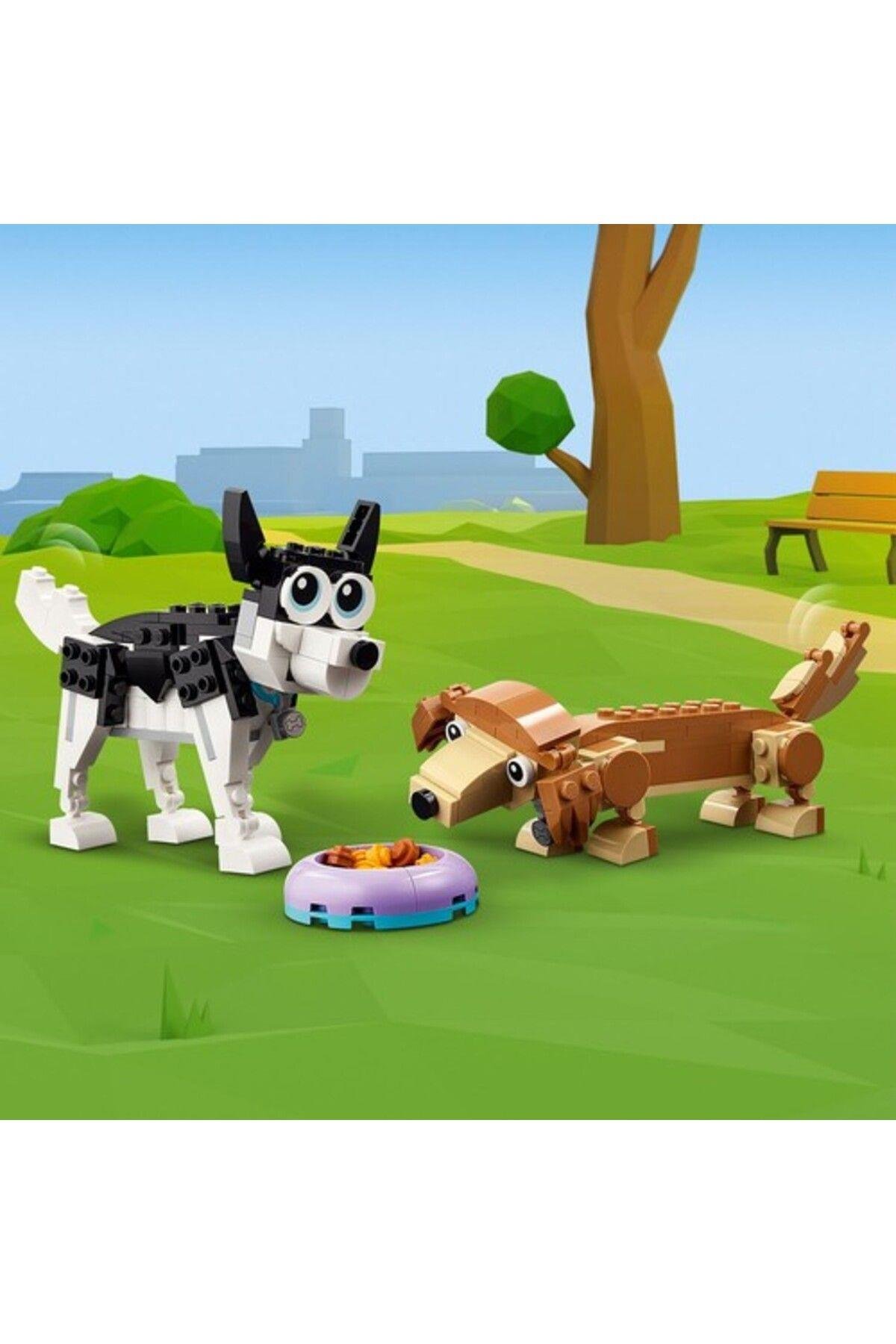 LEGO ® Creator Sevimli Köpekler 31137 - 7 Yaş ve Üzeri Çocuklar için Oyuncak Yapım Seti (475 Parça)-Lego