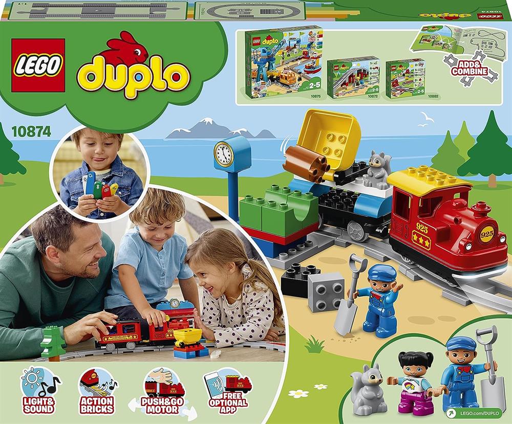 Lego Duplo Buharlı Tren 10874-Lego