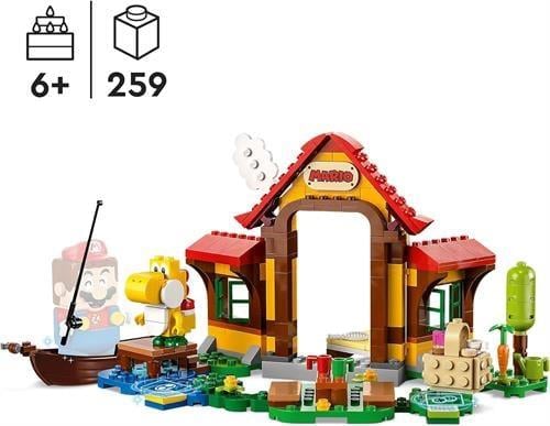 Lego Super Mario Marionun Evinde Piknik Ek Macera Seti 71422-Lego