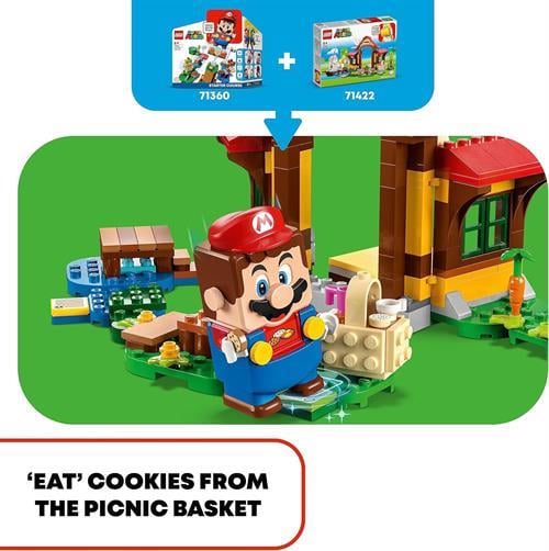 Lego Super Mario Marionun Evinde Piknik Ek Macera Seti 71422-Lego