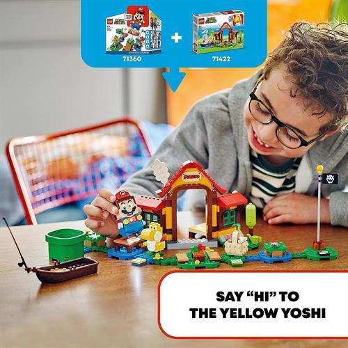 Lego Super Mario Marionun Evinde Piknik Ek Macera Seti 71422-Lego