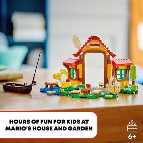 Lego Super Mario Marionun Evinde Piknik Ek Macera Seti 71422-Lego