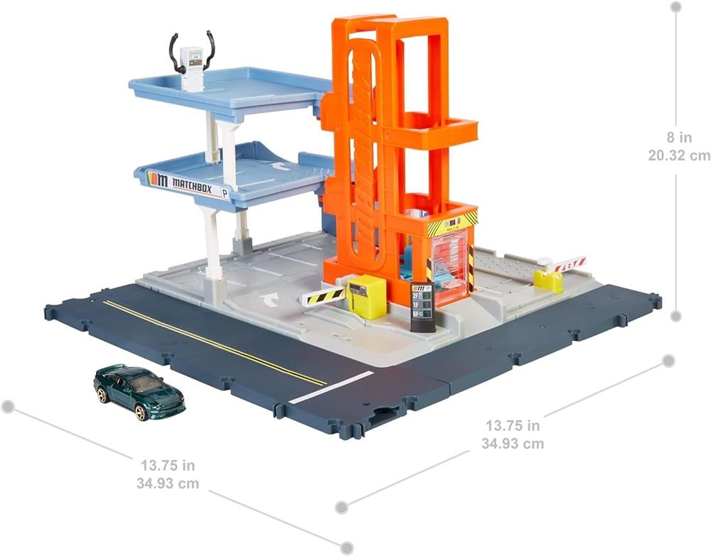 Matchbox Aksiyon Sürücüleri İtfaiye Kurtarma Ekibi Oyun Seti HBL60-Eğitici Oyuncaklar
