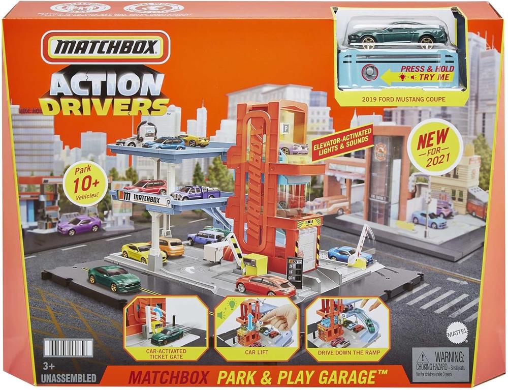 Matchbox Aksiyon Sürücüleri İtfaiye Kurtarma Ekibi Oyun Seti HBL60-Eğitici Oyuncaklar