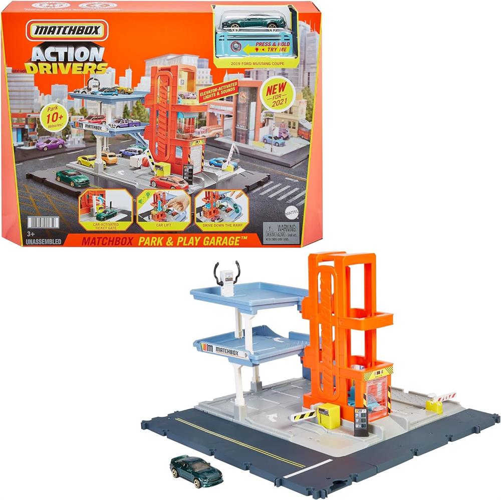 Matchbox Aksiyon Sürücüleri İtfaiye Kurtarma Ekibi Oyun Seti HBL60-Eğitici Oyuncaklar