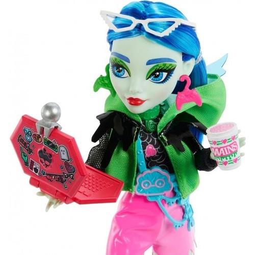 Monster High Gizemli Arkadaşlar Oyun Seti S3 Neon Frights Ghoulia HNF81-Oyuncak Bebekler