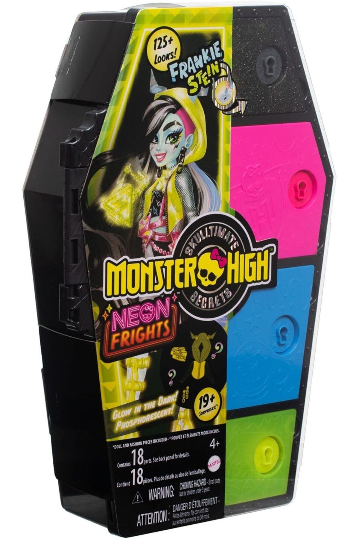 MONSTER HIGH Neon Frights Bebekler HNF79 - Frankie Stein-Oyuncak Bebekler