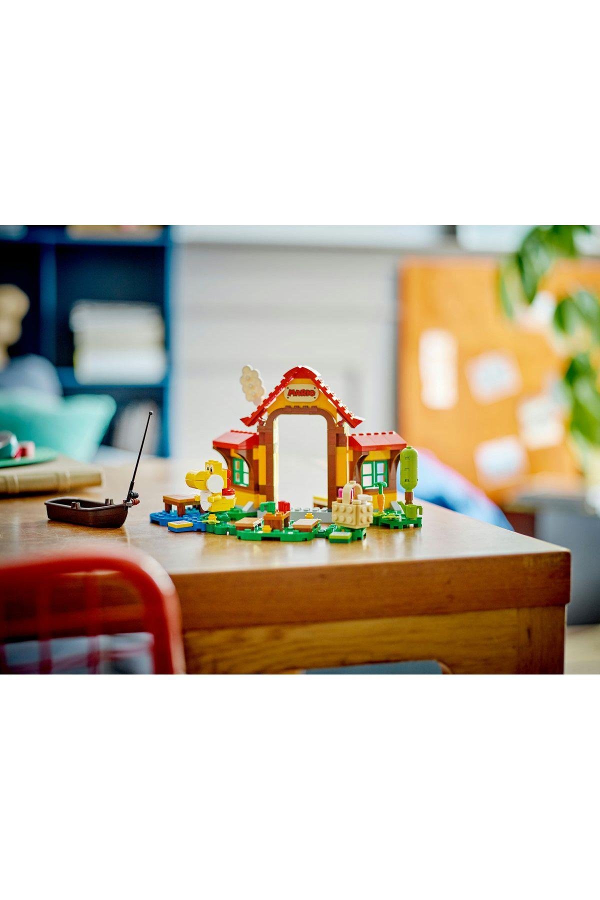 omrx Super Mario Mario’nun Evinde Piknik Ek Macera Seti 71422 (259 Parça) Star Collection 976748-Lego