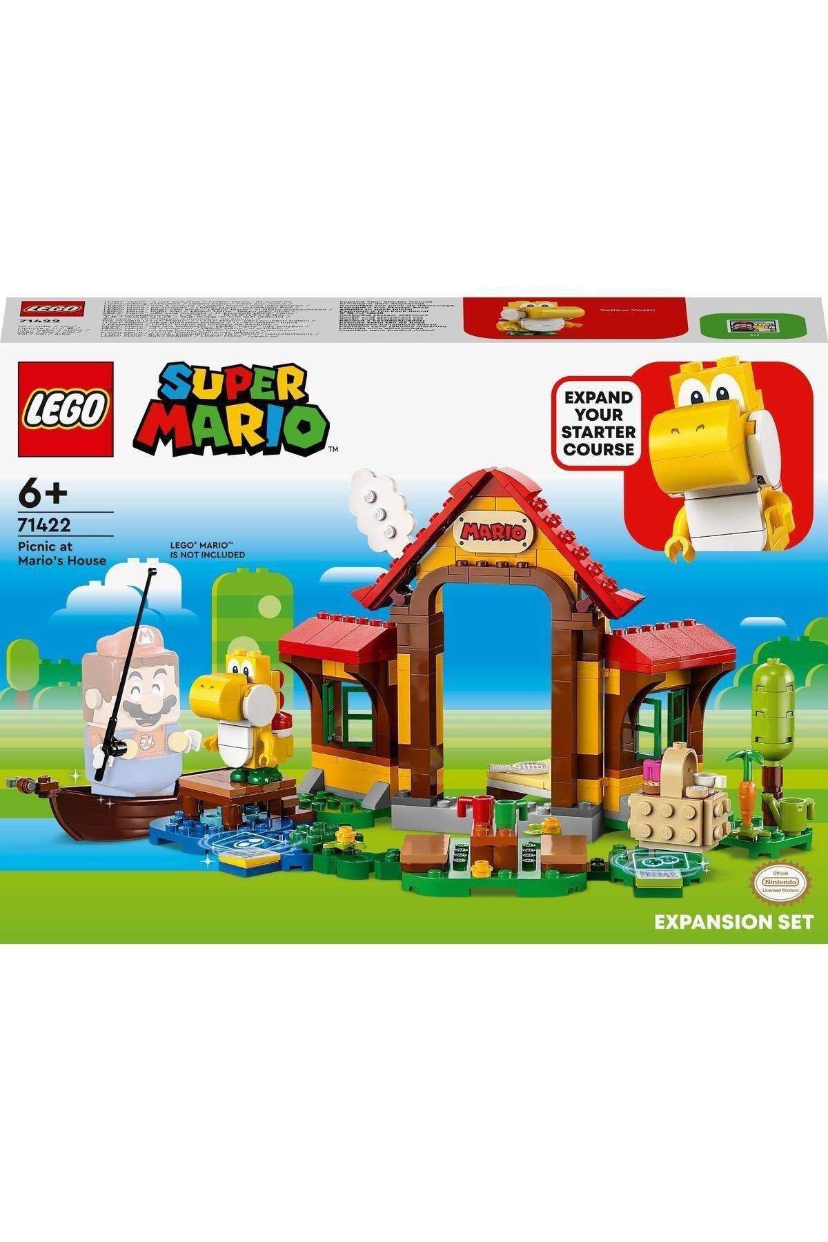 omrx Super Mario Mario’nun Evinde Piknik Ek Macera Seti 71422 (259 Parça) Star Collection 976748-Lego