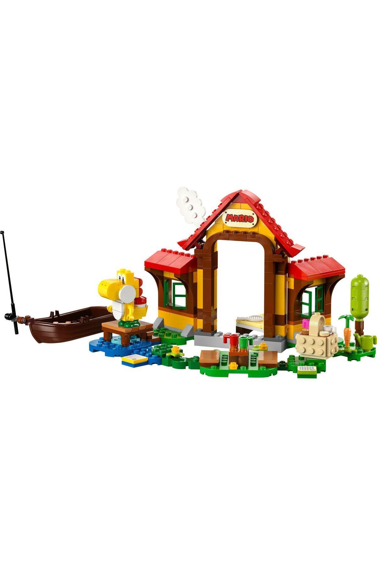 omrx Super Mario Mario’nun Evinde Piknik Ek Macera Seti 71422 (259 Parça) Star Collection 976748-Lego