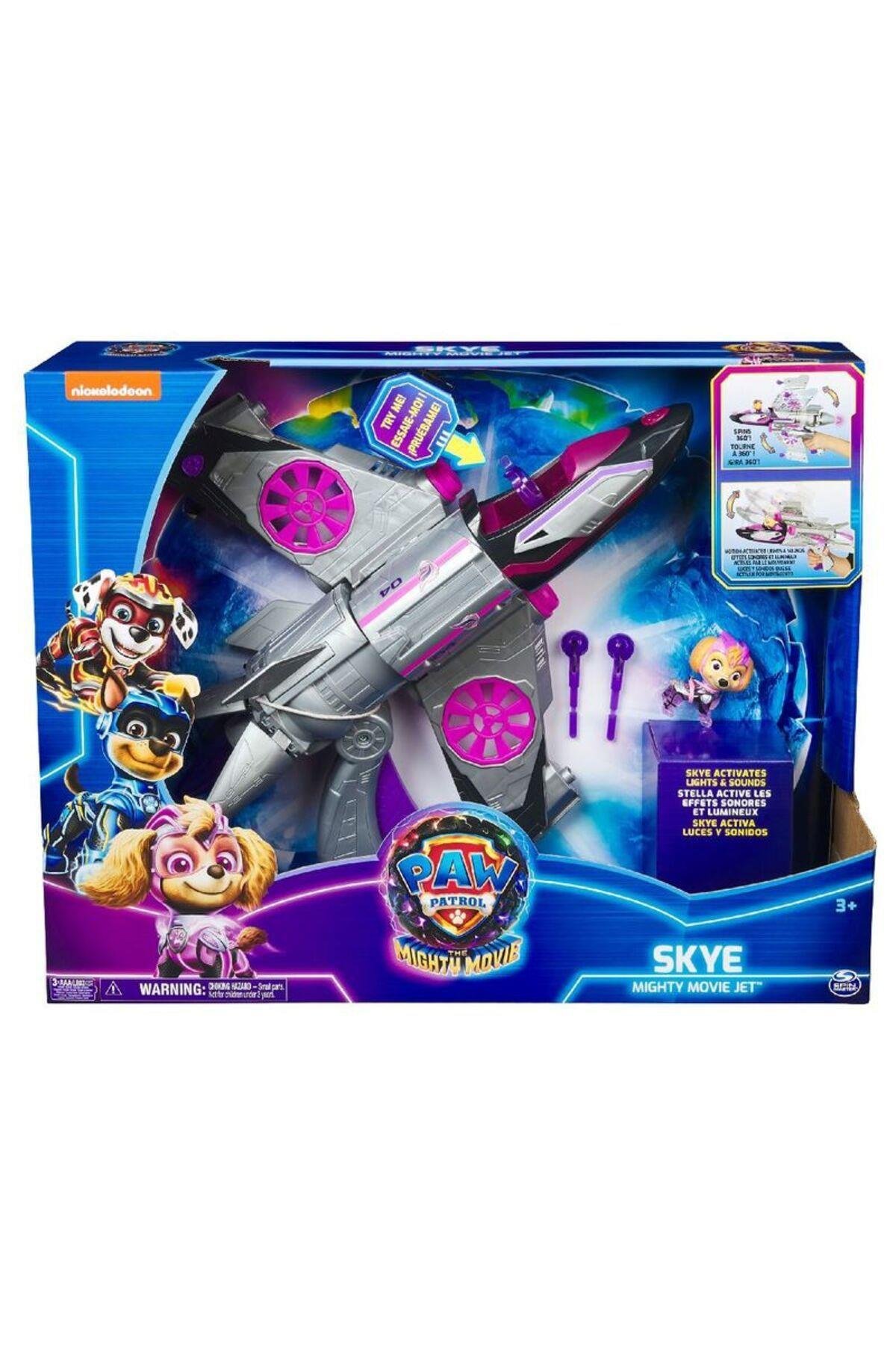 PAW PATROL Film 2 Skye Deluxe Araç-Karakter Figürleri