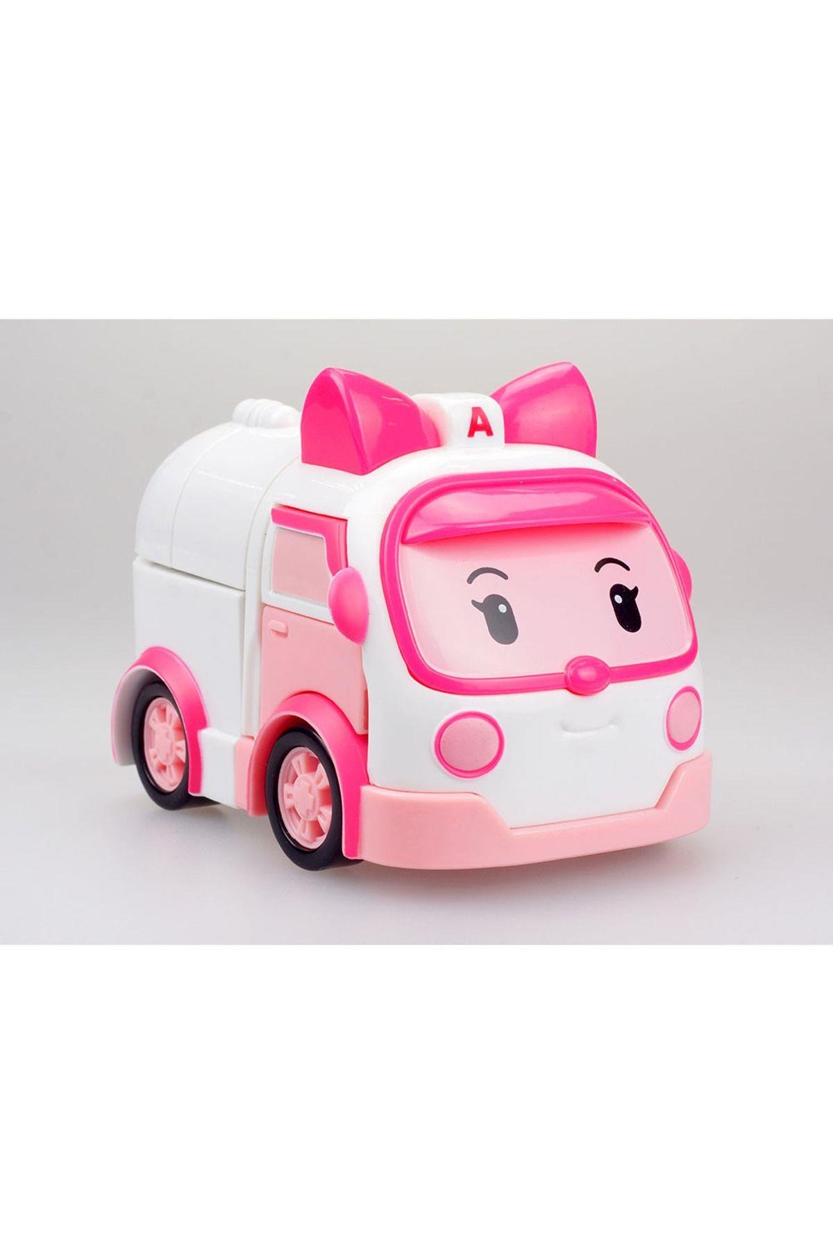 Robocar Poli Transformers Robot Figür Amber 83172-Karakter Figürleri