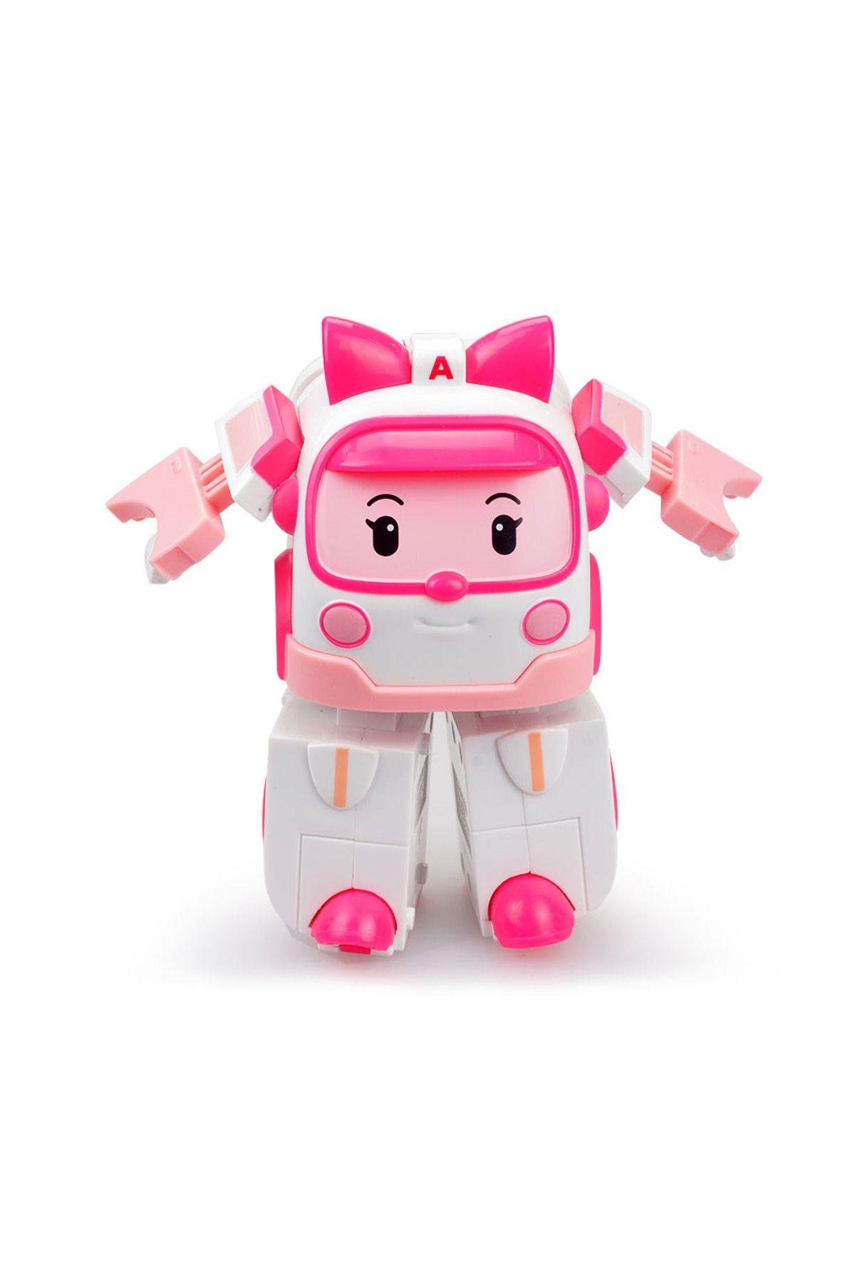 Robocar Poli Transformers Robot Figür Amber 83172-Karakter Figürleri