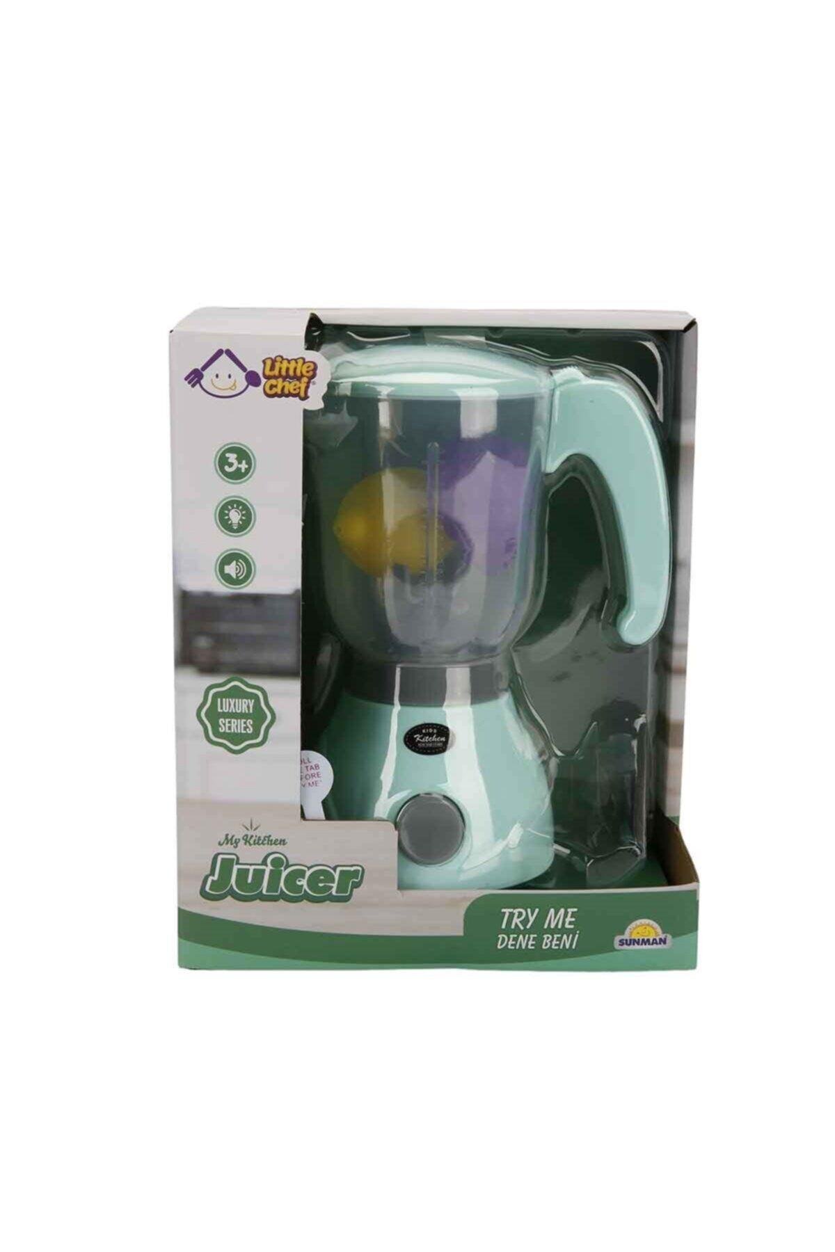 Sunman Little Chef Sesli Ve Işıklı Smoothie Makinesi-Kız Rol Oyuncakları