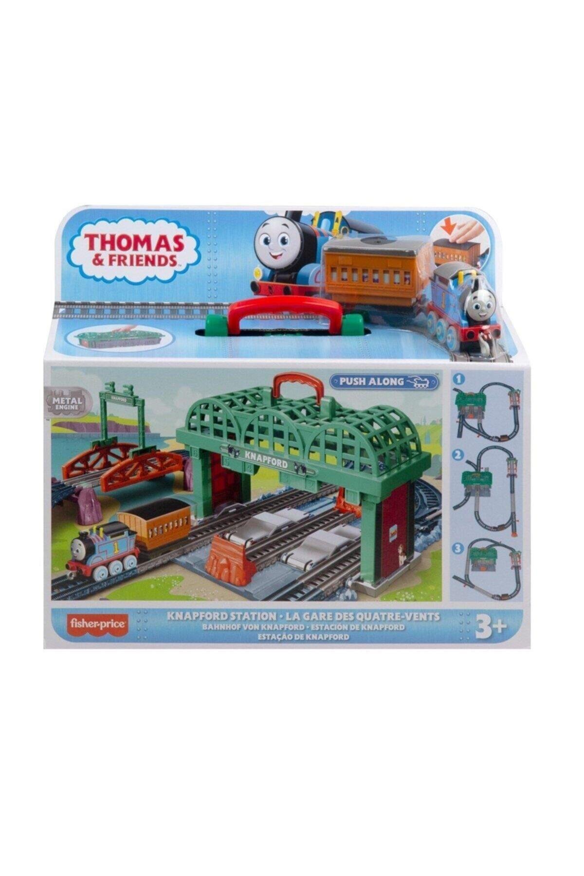 THOMAS Hgx63 Thomas Ve Arkadaşları - Knapford Istasyonu Oyun Seti-Oyuncak