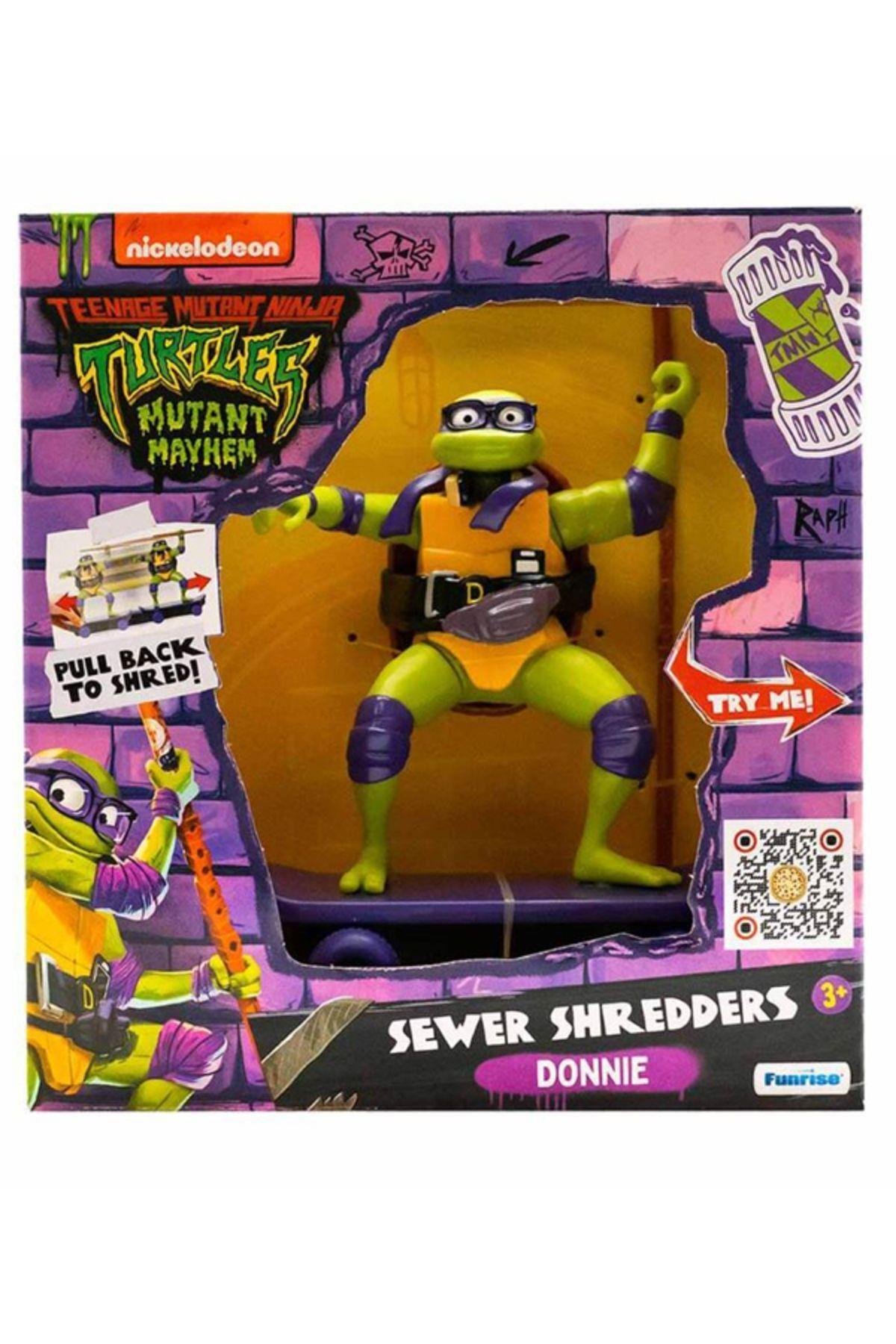 TMNT Mutant Mayhem Aksiyon Figür Donnıe 71055-Karakter Figürleri