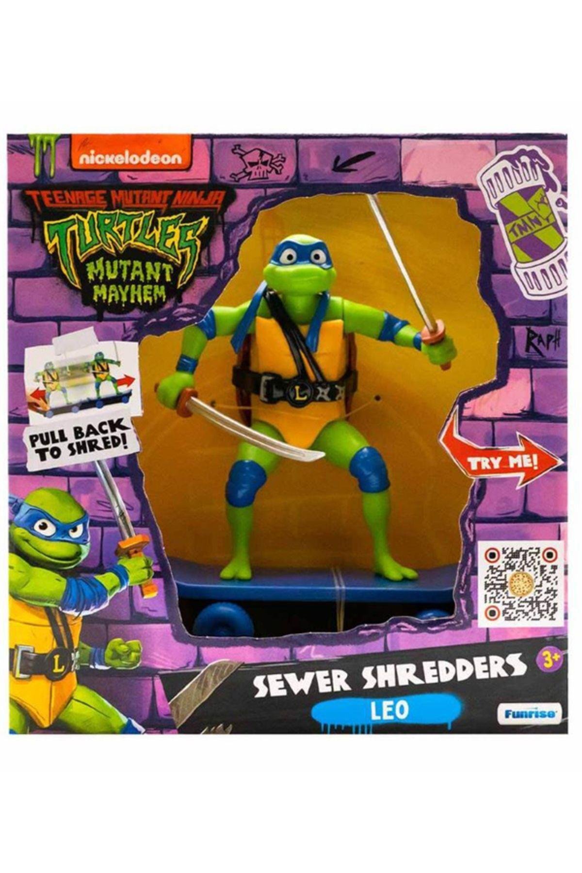 TMNT Mutant Mayhem Aksiyon Figür Leo 71055-Karakter Figürleri